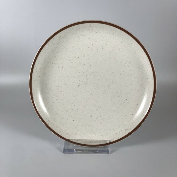 Metlox Pottery Poppy Trail California Tempo White Bread Plate 1960s MCM Vintage - Picture 1 of 6